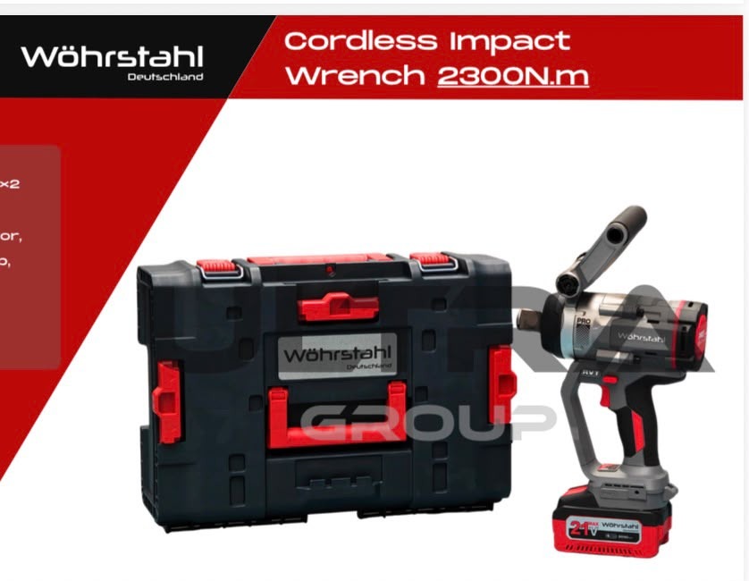 Wöhrstahl Cordless Impact Wrench 2300N.m
