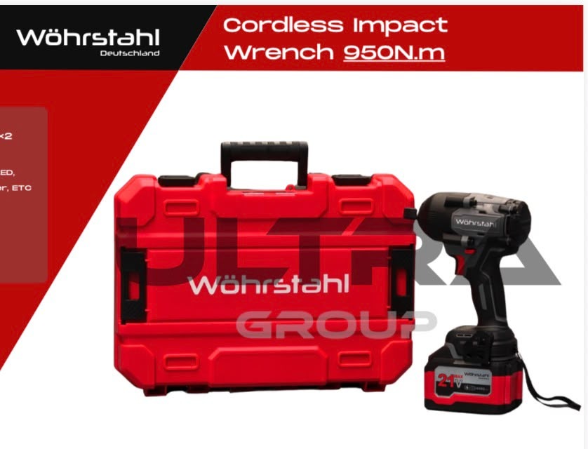 Wöhrstahl Cordless Impact Wrench 950N.m